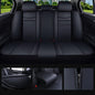 Aierxuan Back Rear Seat Covers Universal for Toyota Honda Kia Ford Mazda Jeep Lexus Waterproof Leather Compatible with Split Bench 60/40 (Rear Seat/Black) - color: Rear Seat/Black