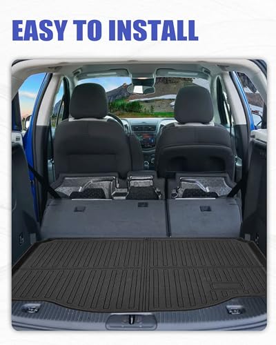 Trunk Mat for Chevrolet Chevy Trax 2014-2023 & Buick Encore 2013-2023 Accessories All Weather Cargo Liner Rear Trunk Mat Pet Mat - size: Trunk Mat