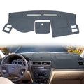 Dashboard Cover Dash Cover Mat Pad Carpet Custom Fit for Ford Fusion 2006 2007 2008 2009 (Dark Gray) - color: 2006-2009 Dark Gray
