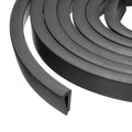 PATIKIL 6.6ft U Rubber Edge Trim Fit for 7mm Edge, 16 mm x 30 mm Black - size: Fit for 7" x 6.6ft x 16mm x 30mm