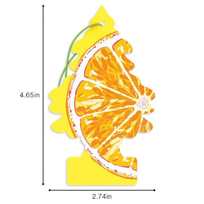 LITTLE TREES Car Air Freshener | Hanging Tree Provides Long Lasting Scent for Auto and Home | 24 Air Fresheners |Sliced