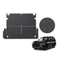 Cargo Mat & Backrest Mat Fit for 2010-2023 Lexus GX460 - All Weather PU Leather Trunk Liner 3rd Row Rear Backrest Protector - color: 2010-2023 lexus gx460 cargo mat 1
