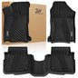 3W Floor Mats Fit for 2020-2025 Subaru Outback & Legacy, TPE All Weather Custom Fit Easy Clean Durable Heavy Duty 1st & 2nd Row Floor Liners for Subaru Outback & Legacy 2020-2025, Black - size: 2.For Subaru Outback | 20-25 | 1st & 2nd Row
