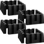 4 Pack Car Trunk Organizer Blocks for Back of SUV Multipurpose Car Storage Organizer Blocks Trunk Divider Available to Wool Carpet for Truck SUV Van Cargo
