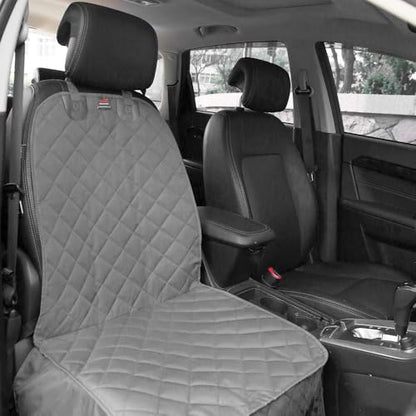 HONEST OUTFITTERS Dog Car Seat Cover 2 Pack, Waterproof Front Seat Car Cover for Cars, Trucks, and Suvs, Pet Front Cover for Cars, Nonslip Dog Seat Cover Grey - color: Grey-2pcs