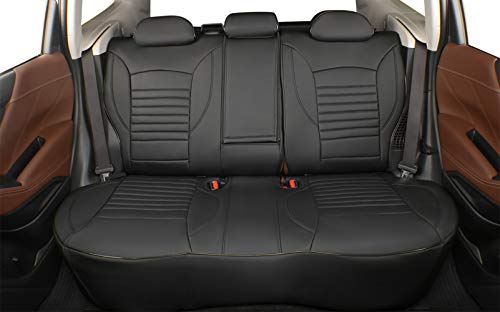 EKR Custom Fit CX5 Car Seat Covers for Select Mazda CX-5 Touring,Grand Touring 2013 2014 2015 2016 - Leatherette (Black) - color: Leather (Black), size: 2013-2016 CX-5 Touring