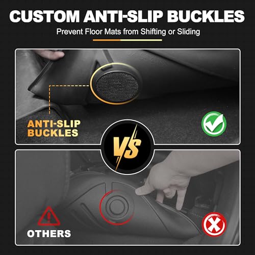 RAV4 Floor Mats for Toyota RAV4 2019-2025 (Not Fit Hybrid or 2026 Models) - All Weather Floor Liners 1st & 2nd Row Car Mats RAV4 Accessories - style: 2019-2025 | For Toyota Rav4 Floor Mats