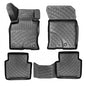 RizLiner Lincoln Corsair 2020-2026 (No Plug-in Hybrid & PHEV Model) Custom Fit Floor Mats Rubber 3D Car Mats Laser Measured Floor Liners All Weather Heavy Duty Waterproof TPE (Front & Rear) - size: Corsair 2020 - 2026