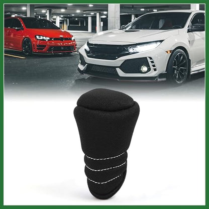 Motoforti Universal Car Antislip Gear Shifter Shift Knob Cover Sleeve Black Long-lasting