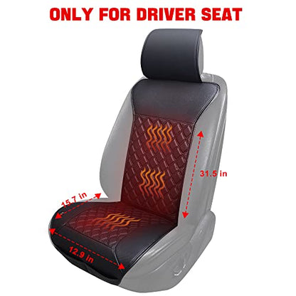 Universal Seat Cushion, Comfortable Seat Cover with Full Back Support in Winter