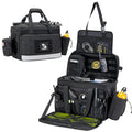 Golkcurx Patrol Bag Law Enforcement, Police Gear Bag, Car Organizer for Vehicle Passenger Seat with MOLLE System and Cup Holders