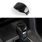 Gear Shift Knob Cap Trim Decals for Honda Civic 2016 2017 2018 2019 2020 2021 10th Gen Accessories ABS Carbon Fiber Stickers - color: Gear Shift Knob