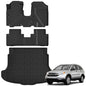 Auxko All Weather Floor Mats Cargo Mat for Honda CRV 2007 2008 2009 2010 2011 All Season TPE Accessories Guard Odorless Anti-Slip Floor Liners Trunk Mat - size: crv|2007-2011|floor+cargo mats