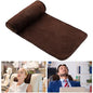 Weysat Recliner Pillow Neck Head Support Roll Non Slip Fleece Adjustable Neck Chair Headrest Cushion for Travel Home Office Recliner Couch Sofa Armchair Support and Pain Relief(Coffee) - color: Coffee