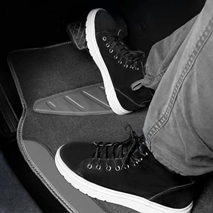 CAR PASS Waterproof Universal Fit Car Floor Mats, Car Mats Fit for SUV,Vans,sedans, Trucks,Set of 4pcs Car Carpet with Driver Heel Pad (All Gray) - color: All Gray