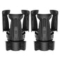 Cup Holder Expander (Adjustable Holder & Base, Auto-Fit Hold, One Button Open), Car Cup Holder Expander for Yeti, Hydro Flask, Nalgene, Owala, Bottles in 2.6"- 4.8" (Light Black, 2 Pack) - color: Light Black, size: 2 Pack