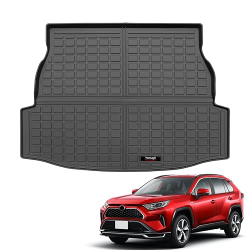 Custom for 2019-2025 Toyota RAV4 Cargo Mats Trunk Liner All Weather TPE Protection Mat Accessories (for 2019-2025 Toyota RAV4) - color: for 2019-2025 Toyota RAV4