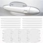 14PCS Car Door Protector, Rearview Anti-Collision Bumper Trim Guard Sticker,Universal Anti-Scratch Guard Stickers Universal for Most Car Handle