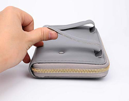 Car Tissue Box, Car Visor Tissue Holder, Car Tissue Holder, Premium Tissue case Holder for car (Gray) - color: Grey