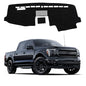 YYCKE Dash Cover Mat Custom Fit for 2015-2020 Ford F150 (Without HUD) (Not fits for 2018 F150 Dashboard Without Speaker in Center Bin) Accessories Dashboard Pad Carpet Protector - size: Fo-rd F150 2015-2020