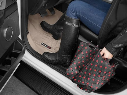 WeatherTech Custom Fit FloorLiners for Toyota Tacoma - 1st & 2nd Row (4412991-448722), Black - color: Black