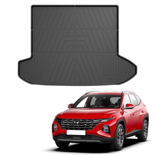 Trunk Mat for Tucson 2022-2025, MERXENG Car Trunk Protector All-Weather Rear Cargo Area Mat Protective Floor Mat for Tucson 2022-2025 - size: for Tucson 2022-2025