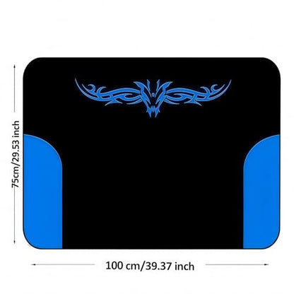 Universal Car Trunk Mat, All Weather Trunk Protection Cargo Liner, Stylish Vehicle Interior Accessories, Durable Cargo Mat Rear Trunk Line Suitable for Most Car (Fashion Blue Lines, 29" x 39") - color: Fashion Blue Lines