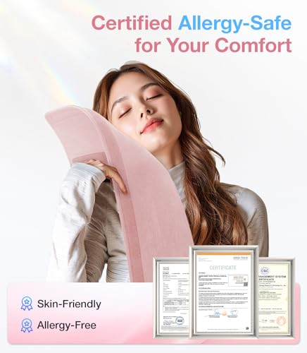 Wigoo 2026 Upgraded Premium Pink Car Seat Belt Cover, [Reduces Neck Friction & Enhances Comfort], Soft Safe Seat Belt Shoulder Pad, Universal Fit,(2 Packs, 18.9Inch), Extended Version - color: Pink, size: 18.9in - 2PCS