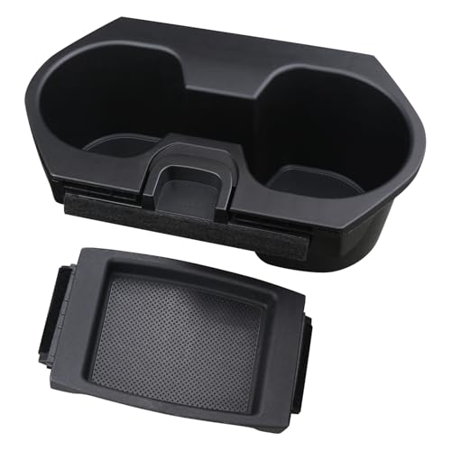 Civic Cup Holder Insert & Coin Holder Tray for Center Console Compatible with 10th Gen Civic Lx Ex Si Accessories Coupe Sedan Hatchback Sport 2016-2020 83446-TBA-A01ZA