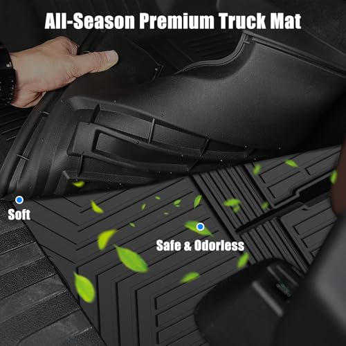 Trunk Mat for Pathfinder 2022-2024, MERXENG Car Trunk Protector All-Weather Rear Cargo Area Mat Protective Floor Mat for Pathfinder 2022-2024 - size: for Pathfinder 2022-2024