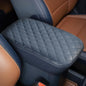JOYTUTUS Center Console Cover Compatible with Ford Maverick 2022-2025 2026 Leather Armrest Cover Center Console Cushion Maverick Accessories, Dark Blue - color: Dark Blue