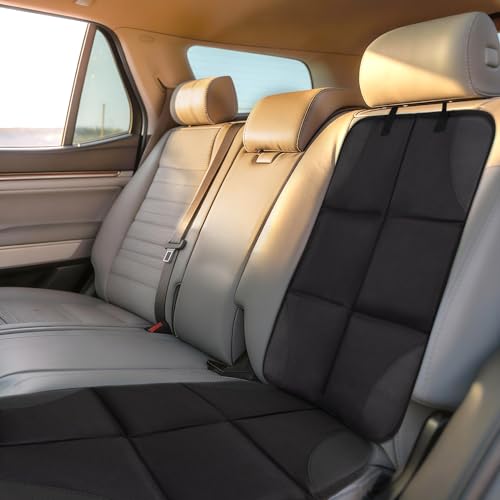 Hoovy My First Car Ride™ 3-in-1 Baby Car Essentials Bundle, Roller Sun Shades, Rear-Facing Mirror, and Seat Protector