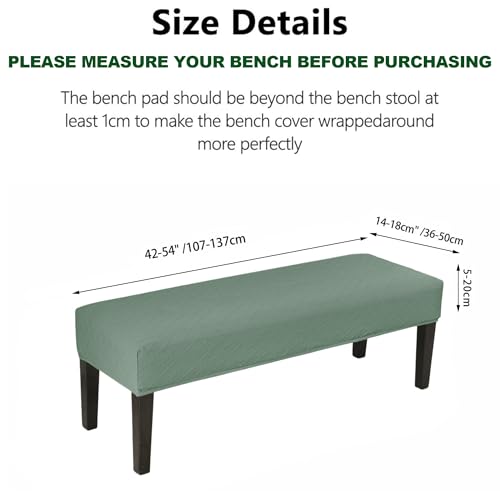 CRFATOP Waterproof 4pcs Dining Chairs Seat Covers with Soft Bench Chair Cover Stretch Kitchen Chair Slipcover Washable Seat Cushion Slipcover Protector for Hotel Ceremony Banquet Wedding,Green - color: Jacquard Green