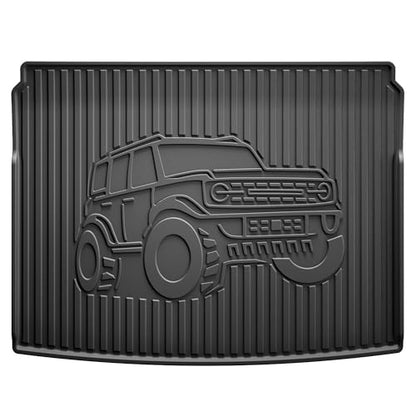 AOMSAZTO Cargo Liner Custom Fit for Ford Bronco Sport 2026 2025 2024 2023 2022 2021- All Weather Protection Automotive Trunk Floor Mat - Waterproof Cargo Mat for Bronco Sport