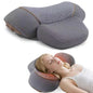 3-in-1 Neck Massager Pillow with Heat - Electric Deep Tissue Massage for Neck & Shoulder Pain Relief, Portable Hump Corrector, Memory Foam Massaging Pillow for Home, Car, Office