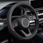 15 inch Steering Wheel Cover, Cooling Ice Silk Mesh with Microfiber Leather, Ultra Breathable, Anti Slip Car Grip, Heat Resistant Summer Cool, Universal Fit, Black - color: black, size: Standard Size[14.5"-15"]
