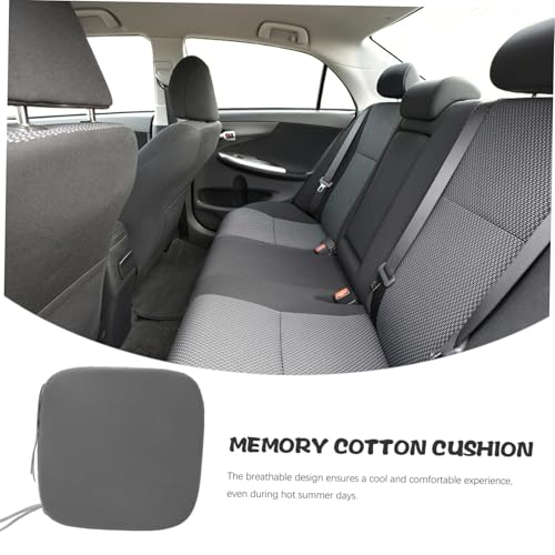 Healifty Car Seat Cushion Breathable Ventilated Pad for Comfort for Office Home and Car Use Memory Foam Material for Sitting Hours
