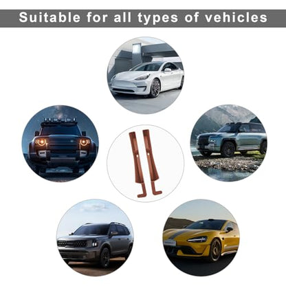 2 PCS Car Seat Gap Filler Organizer, Multifunctional Auto Side Seat Gap Filler Phone Holder, Universal Vehicle Storage Box Fill Gap Space Between Seats and Console (Dark Brown) - color: Dark Brown