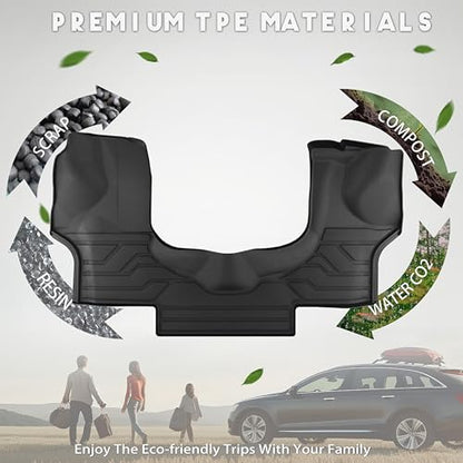 KARPAL Floor Mats for 2015-2025 2026 Chevrolet Express Van & GMC Savana Van 1500/2500/3500 Front Row, All-Weather TPE Custom Fit Floor Liners Car Accessories - style: 2015-2026 | For Chevy Express & GMC Savana 1500/2500/3500 | 1st Row