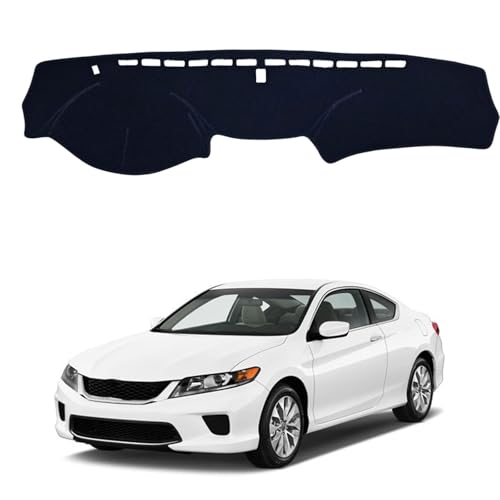 Dashboard Mat Cover for Honda Accord 2008-2013 Nonslip Center Console Sunshield Glare UV Rays Protector Accessories - size: Honda Accord 2008-2013