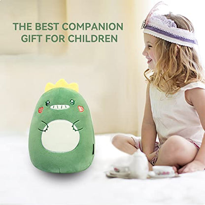 Kids Travel Pillow - 2-in-1 Deformable Kids Neck Pillow for Traveling, Soft U-Shaped Pillow with Adorable Animal Design, Comfy Sleep and Play, Ideal for Airplanes Travel - Dinosaur - size: Green Dinosaur