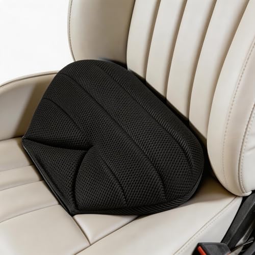 Big Hippo Orthopedic Memory Foam Seat Cushion - U-Shape Coccyx & Sciatica Pain Relief Chair Pad - Ergonomic Posture Support for Heavy Office Work, Car Driving & Wheelchair Users