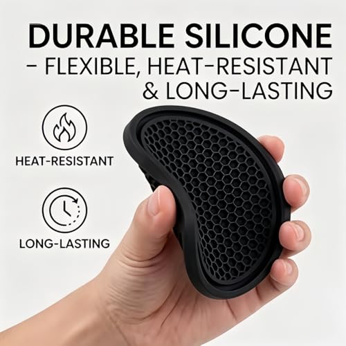 Cup Holder Inserts for Car, Car Coasters for Cup Holders, Silicone Anti-Slip Car Cup Coasters, Universal Auto Accessories for Your Car, Cute Car Decorations for Women, Easy Clean Set（Black） - color: Black