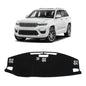 KUST Black Dash Cover for Jeep Grand Cherokee 4XE 2022-2025 2026 Non-Slip Dashboard Cover Interior Accessories for Jeep Grand Cherokee 4XE Custom Fit Dashboard Mat Sunshade Windshield No Glare - size: For Grand Cherokee 4XE 22-26