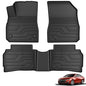 KARPAL Floor Mats for 2016-2025 Chevrolet Chevy Malibu, All-Weather TPE Custom Fit Floor Liners Car Accessories - style: 2016-2025 | For Chevy Malibu | 1st&2nd Row