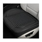 Leather Car Seat Cover, 24.4" × 21.7" Front Bottom Seat Cushion with Storage Pocket, Waterproof Anti-Slip Full Wrap Protector for Automotive Bottom Seats, Car Accessories (Black)