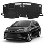 Dash Cover Mat for Toyota Sienna 2021 2022 2023 2024 2025 Accessories Non-Slip Dashboard Cover Mat Sunshade UV Rays Protector Interior Accessories - size: Sienna 2021-2025
