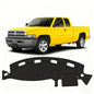 KUST Black Dash Cover for 1998-2001 Dodge Ram 1500 2500 3500 Polyester Dashboard Cover Non-Slip Center Console Dash Cover Interior Accessories for Ram Pickup Sunshade No Glare