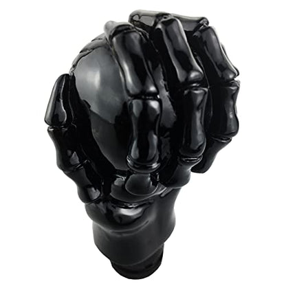 Car Shift Knob Skull Shifter Knobs Skeleton Handle Car Racing Gear Lever Stick Fit Most Manual Automatic Vehicles Trucks, Black - color: Black