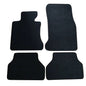Floor Mats Compatible with BMW E60, 2005-2010 Factory Fitment Front & Rear Nylon Car Floor Carpets Carpet Liner by IKON MOTORSPORTS, 2006 2007 2008 2009
